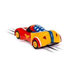 Micro Scalextric G2168 Justice League Wonder Woman car - Slot Car-Union