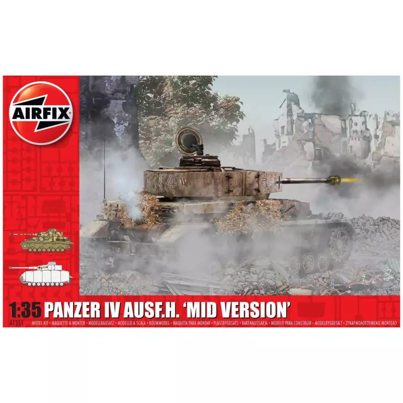 Airfix Panzer IV Ausf.H, Mid Version 1:35