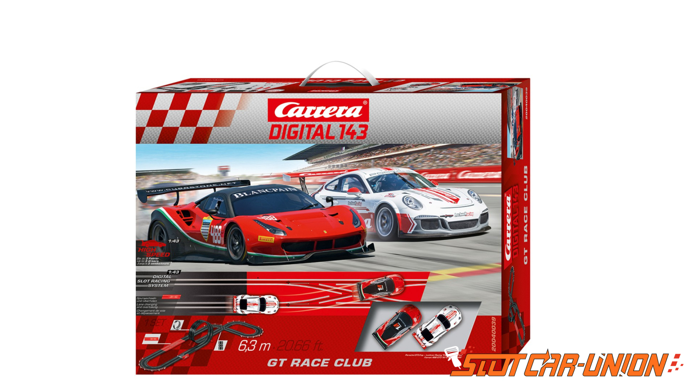 Carrera DIGITAL 143 40039 GT Race Club Set - Slot Car-Union