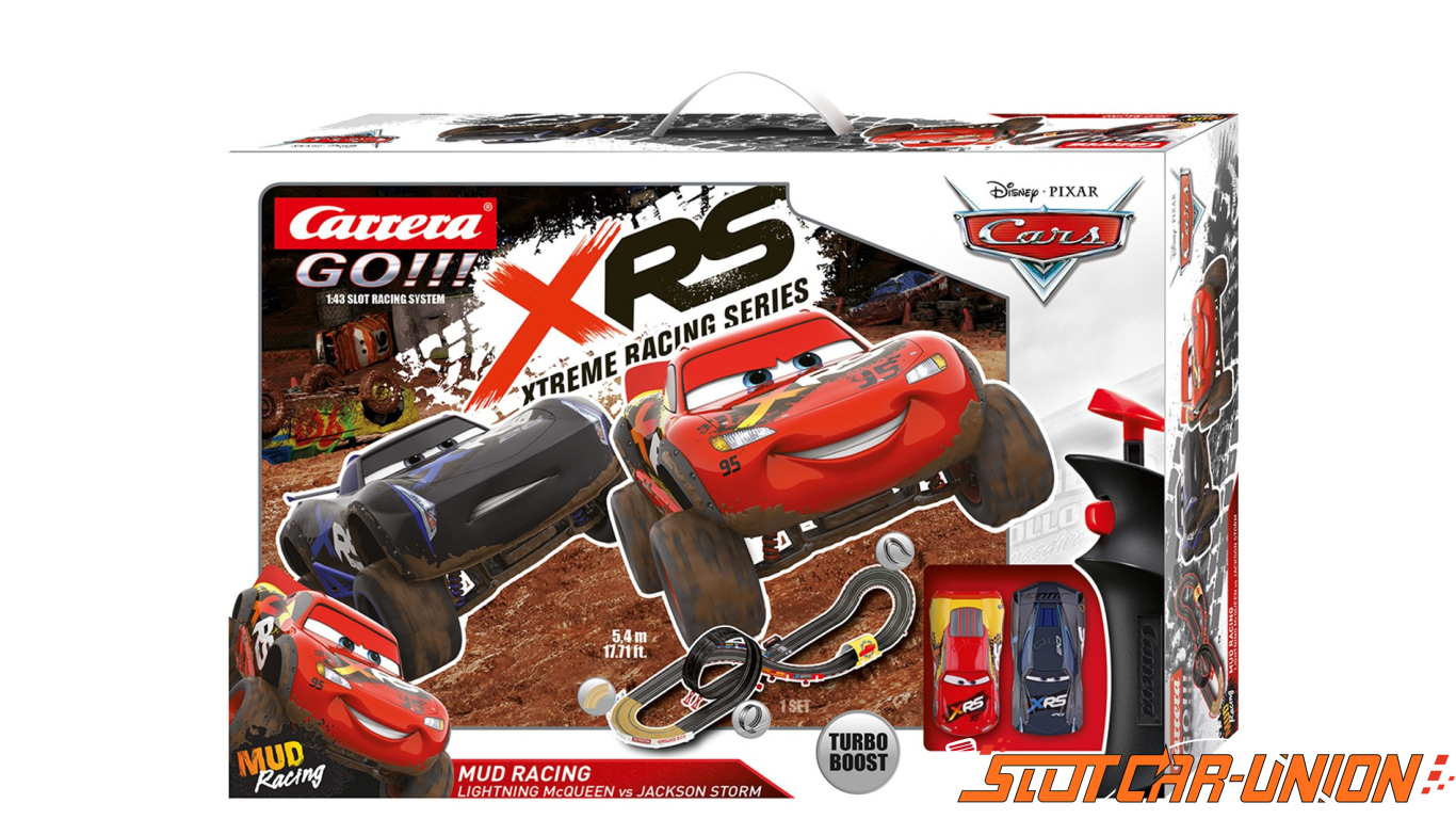 Carrera GO!! 64154 Disney/Pixar CARS Jackson Storm Mud Racer 1/43 slot car 