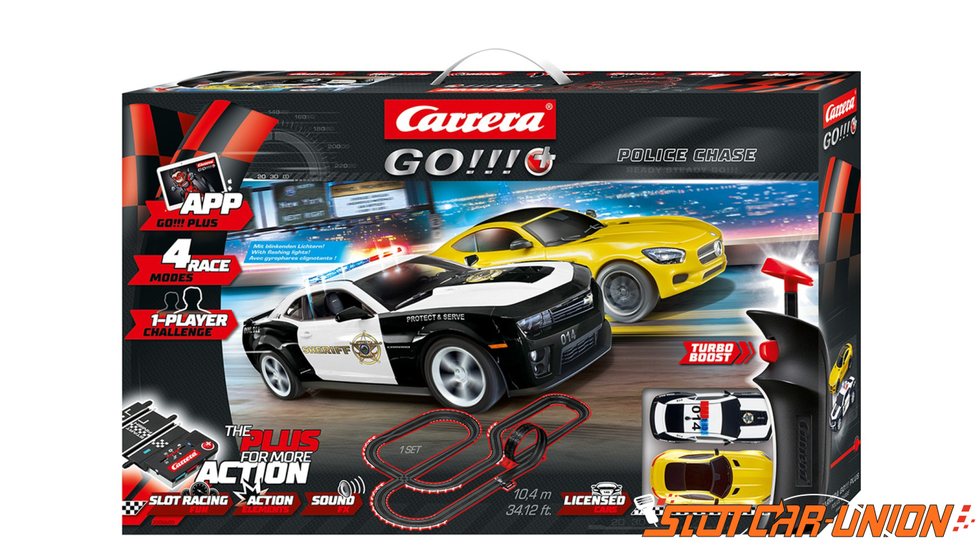 Carrera GO!!! PLUS 66011 Police Chase Set - Slot Car-Union