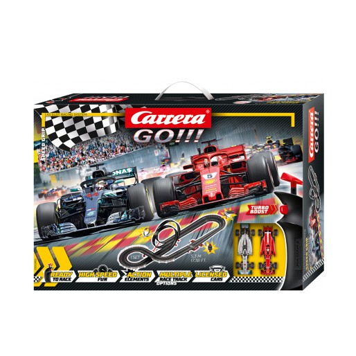 Carrera GO!! Speed Grip Set 1/43 Electric Slot Car Set 62482 