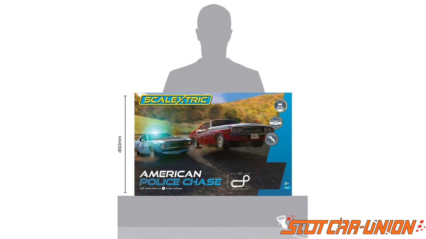 scalextric police chase