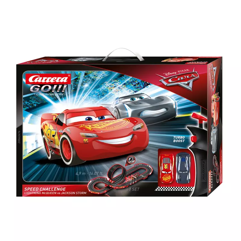 Carrera GO!!! 62418 Disney/Pixar Cars 3 - Finish First! Set