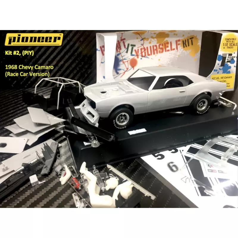 Pioneer PWK1 Mustang Notchback 1968 Kit Blanc