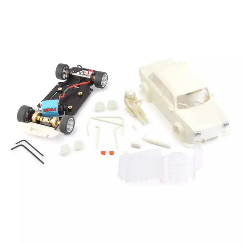 BRM Simca 1000 - Kit Blanc Complet - carrosserie type A (feux avant rond)