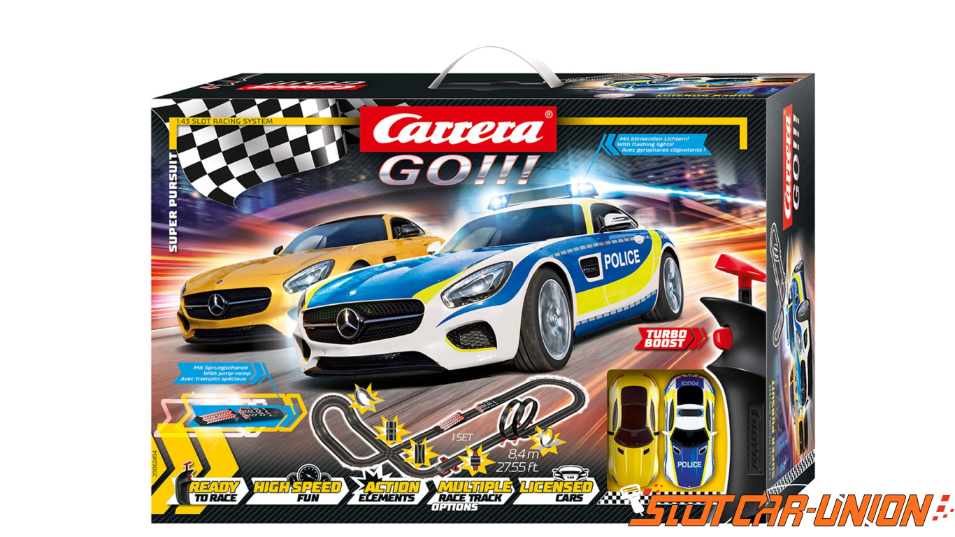 carrera go police car
