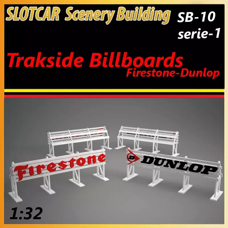 MHS Model SB-10s1 Trackside Billboards x2