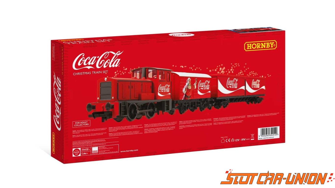 hornby coca cola train set