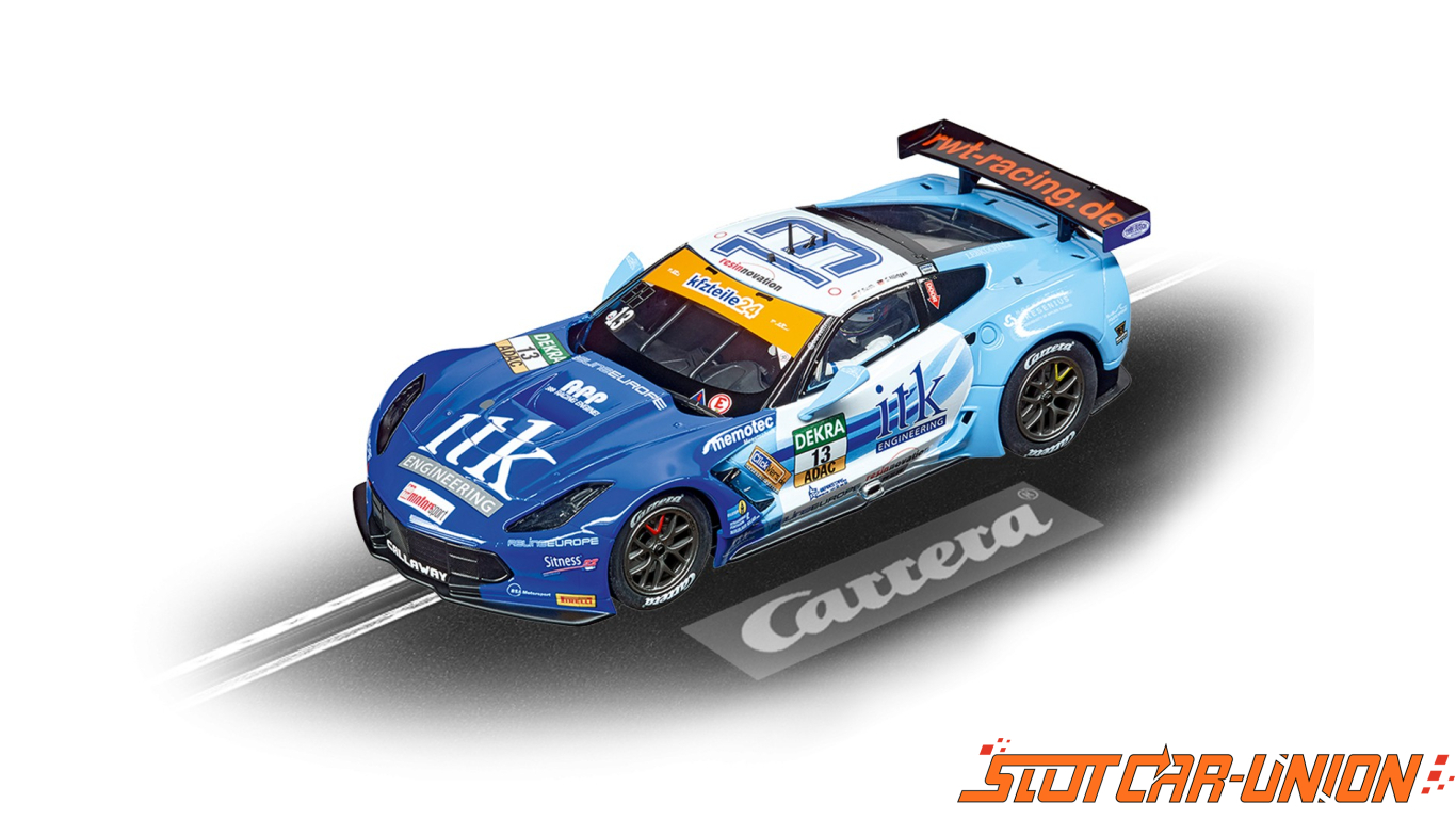 #64 1/32 Slot Car Carrera Evolution 27633 Chevrolet Corvette C7R 