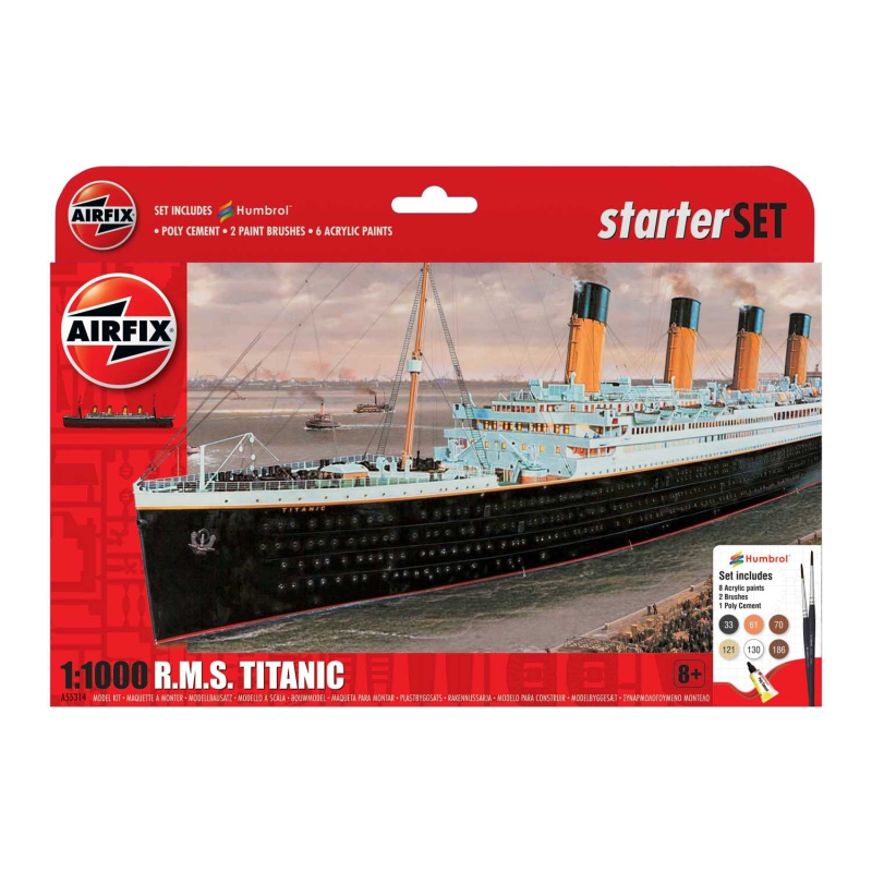                                     Airfix Large Starter Set R.M.S. Titanic 1:1000