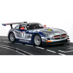 Carrera DIGITAL 124 23791 Mercedes-Benz SLS AMG GT3 HEICO Motorsport, FIA GT3 European No. 1