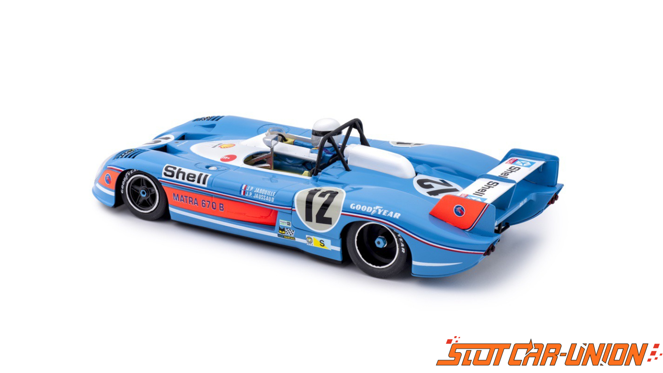 NEW Slot.it Matra-Simca MS 670b 3rd Le Mans 73 1/32 Scale Slot Car FREE US SHIP 