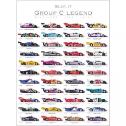 Slot.it PGRC-2 Poster Group C Legend (2011-2017)