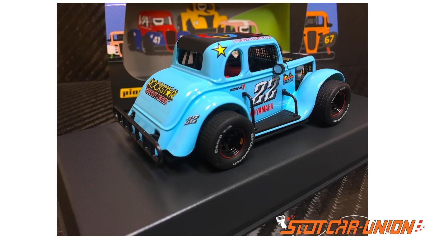 P063 Pioneer 34 Ford Coupe Legends Racer Slot Car Scalextric DPR Carrera Blue It for sale online 