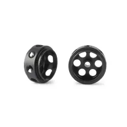 NSR 5023 3/32 CNC Plastic Ultralight Wheels - Front Ø 16mm - Only 0.3g 