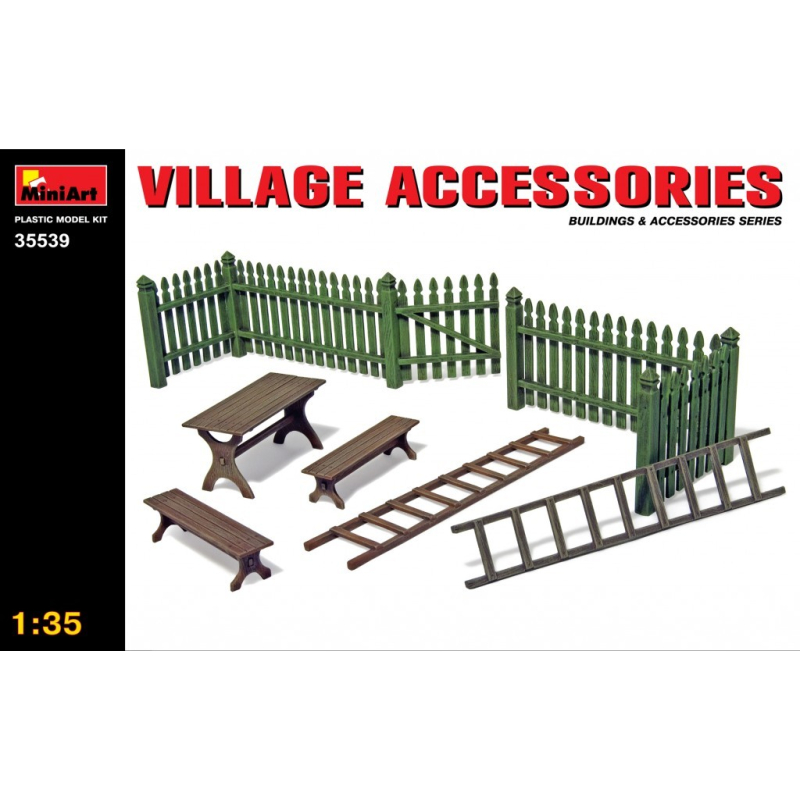                                     MiniArt 35539 Village Accessories
