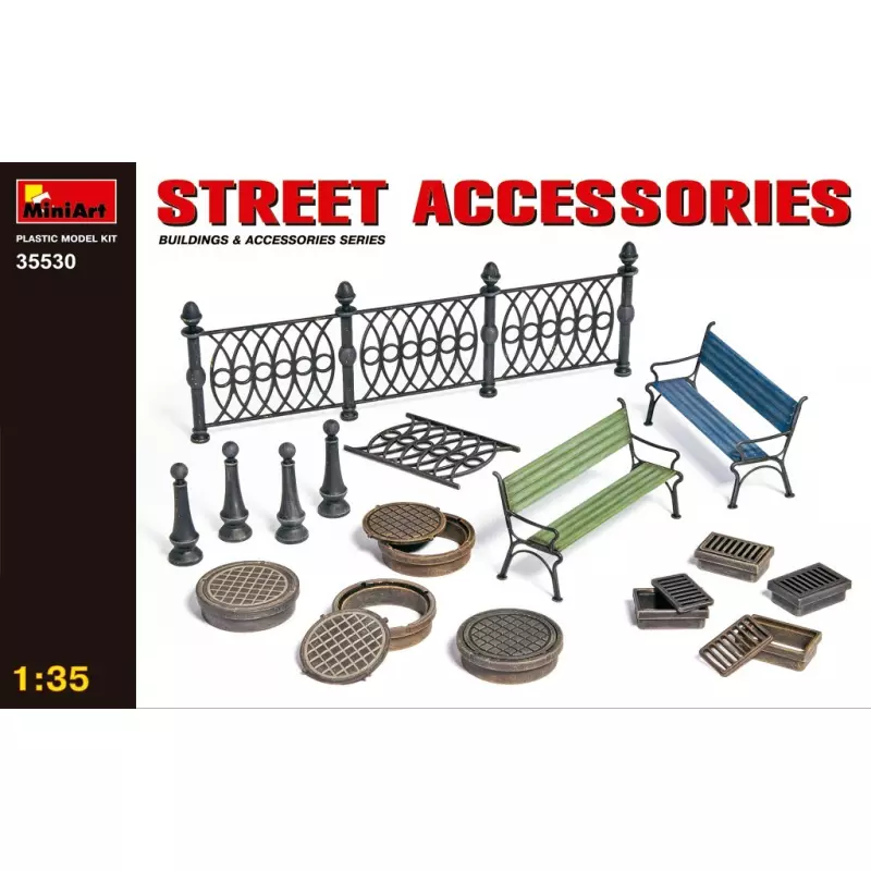 MiniArt 35530 Street Accessories