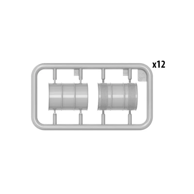 MiniArt 35592 U.S. Fuel Drums 55 Gals.