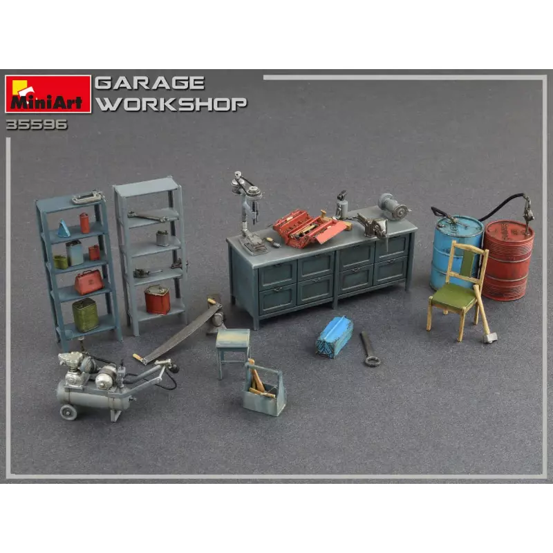 MiniArt 35596 Garage Workshop