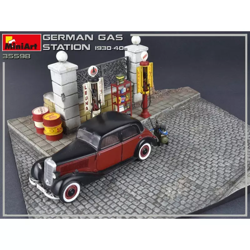 MiniArt 35598 Station-Service Allemande 1930-40