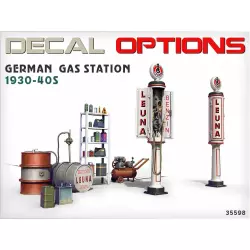 MiniArt 35598 German Gas Station 1930-40s