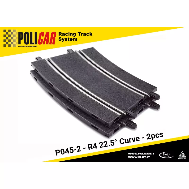  Policar P045-2 Courbe R4 22.5° x2