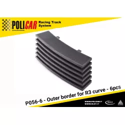 Policar P054-6 Outer Border for R2 Curve x6