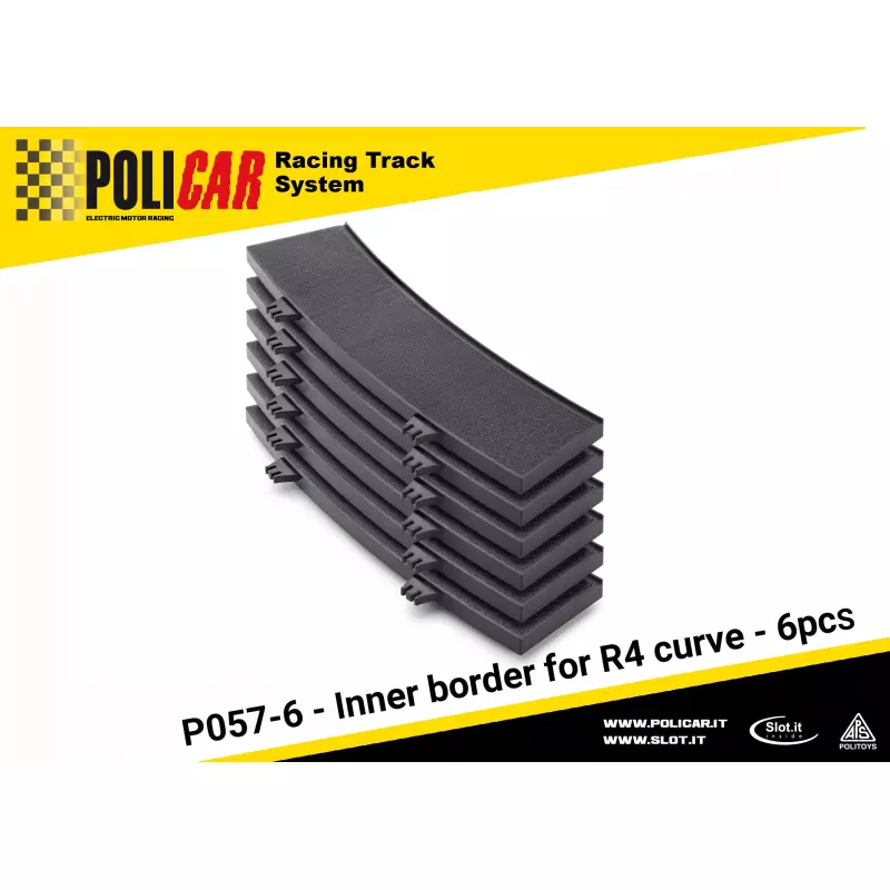 Policar P057-6 Inner Border for R4 Curve x6