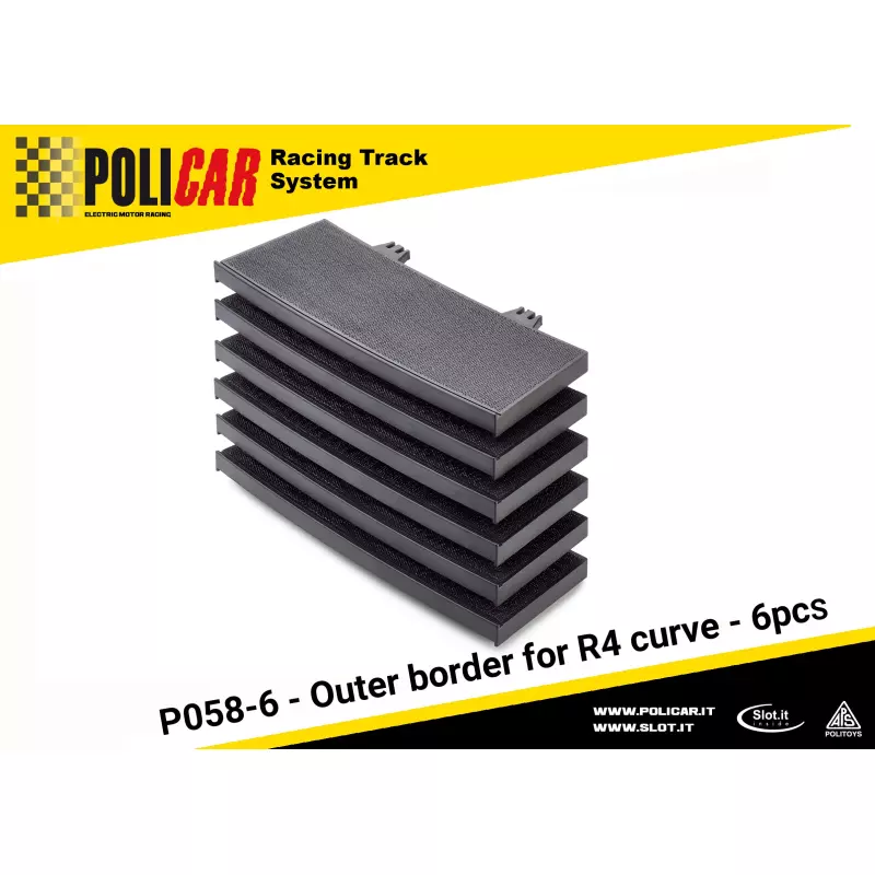  Policar P054-6 Outer Border for R2 Curve x6