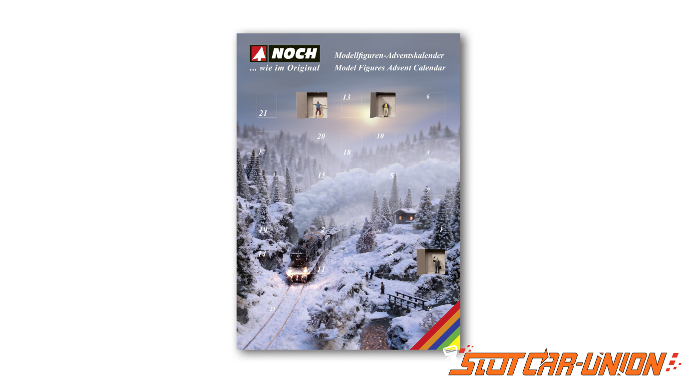NOCH45992 Figures Advent Calendar Slot CarUnion