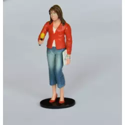 LE MANS miniatures Figurine Marion, la journaliste