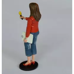 LE MANS miniatures Figurine Marion, la journaliste