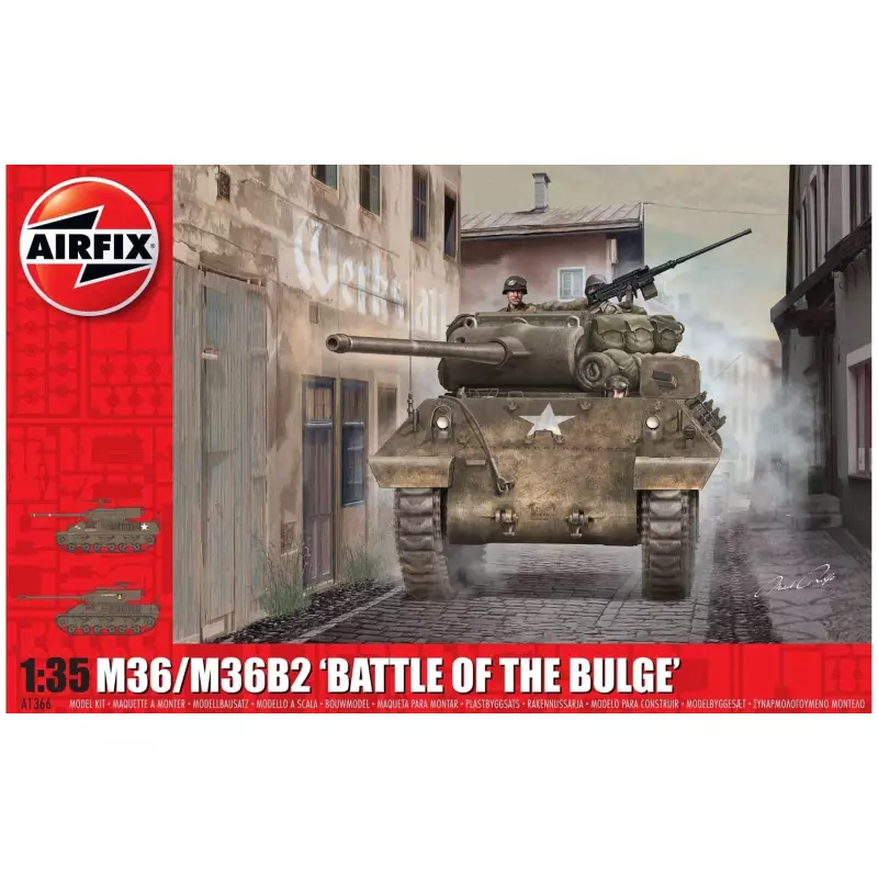  Airfix M36/M36B2, Battle of the Bulge 1:35