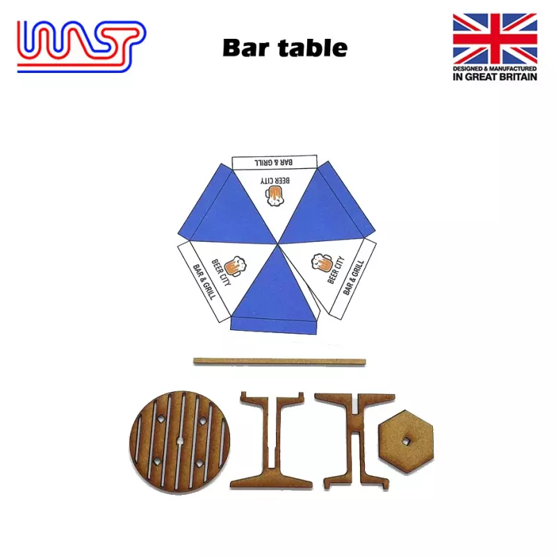 WASP Bar table