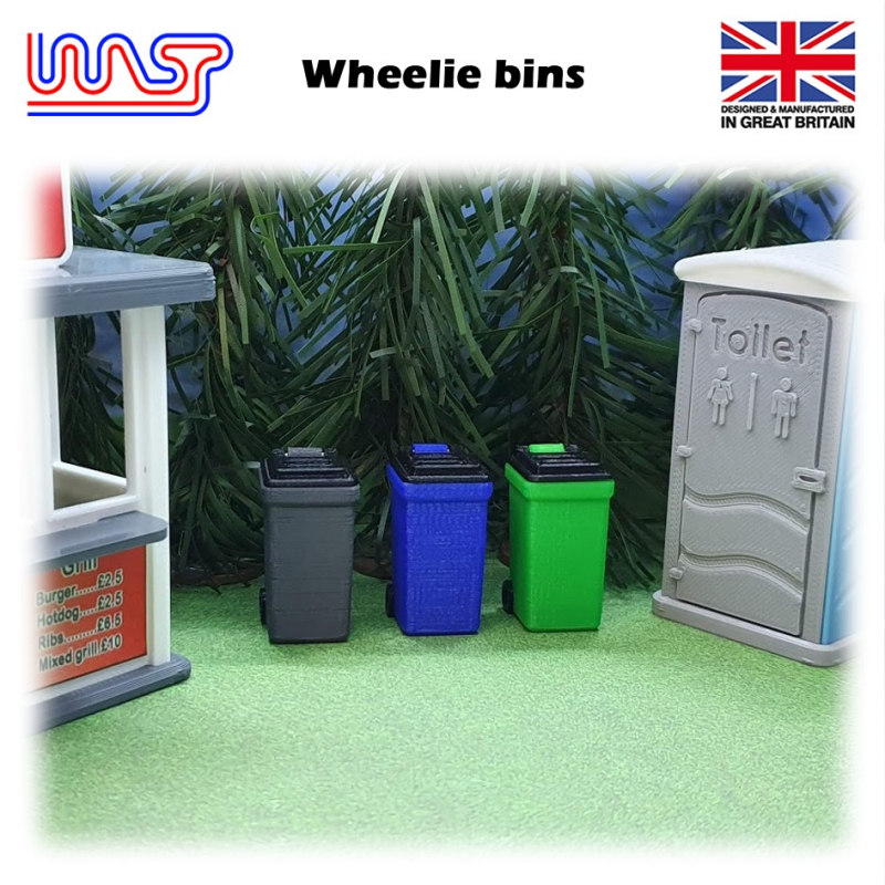                                     WASP Wheelie bins