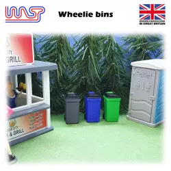 WASP Poubelles à roulettes