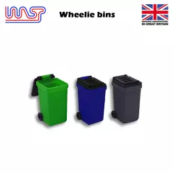 WASP Poubelles à roulettes