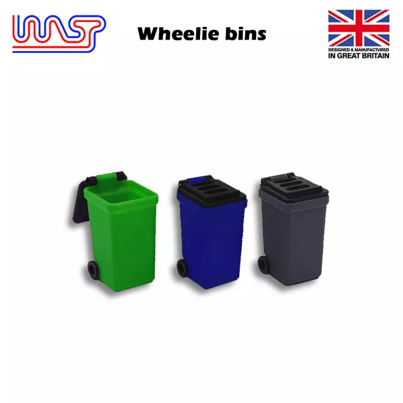 WASP Poubelles à roulettes