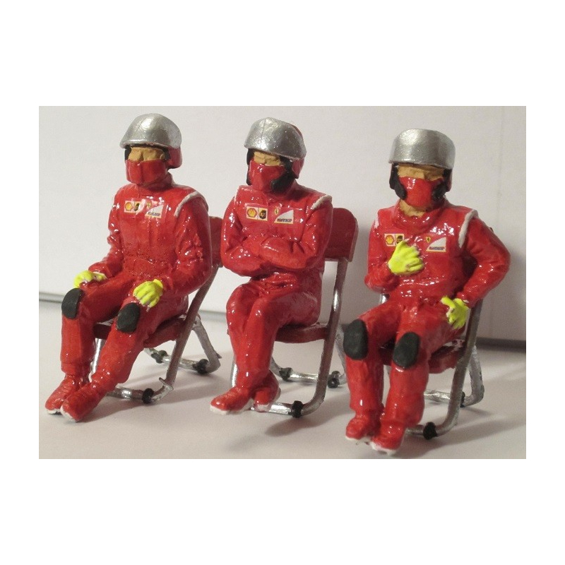                                     Slot Track Scenics PC/Dec. 1 Pit Crew Decals – Ferrari