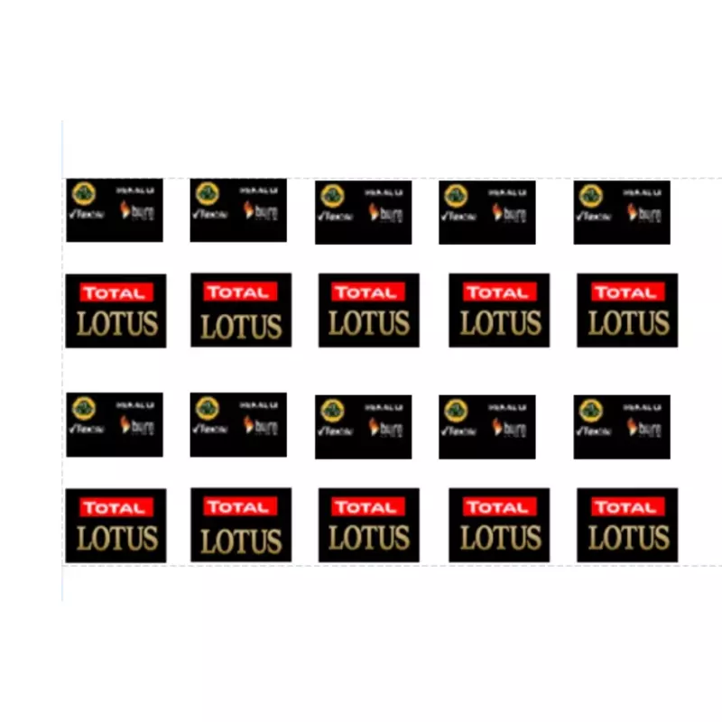 Slot Track Scenics PC/Dec. 4 Decals Equipe de Stand – Lotus