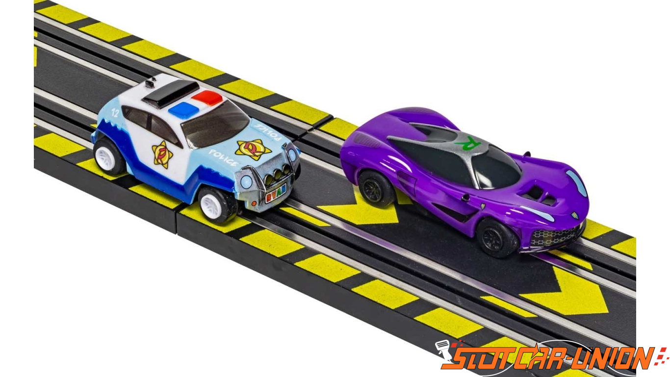 micro scalextric emergency pursuit