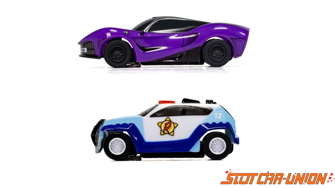 scalextric police chase