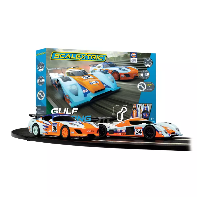 Scalextric C1384 Coffret Gulf Racing