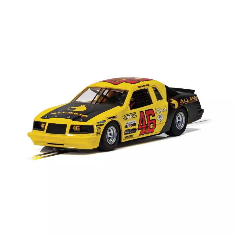  Scalextric C4088 Ford Thunderbird - Yellow & Black No.46