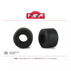 NSR 5284 Slick Rear - 19,5 x 13 SUPERGRIP EVO for 13 Ø wheels (4pcs)