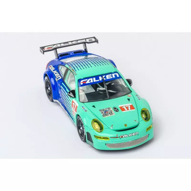 Carrera DIGITAL 132 30642 Porsche GT3 RSR 2009, Team Falken No.17