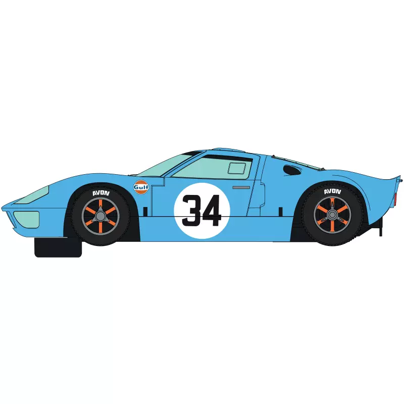 Scalextric C4109A ROFGO Collection Gulf Triple Pack