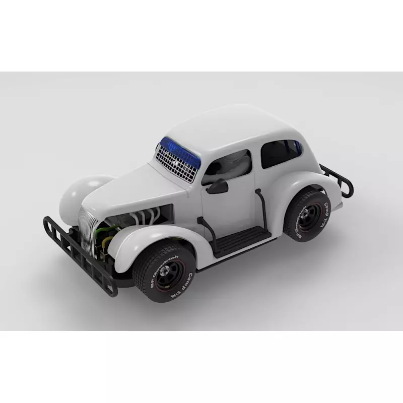 Pioneer Kit n.5 (PIY) Legends Racer '37 Chevy Sedan Kit Blanc