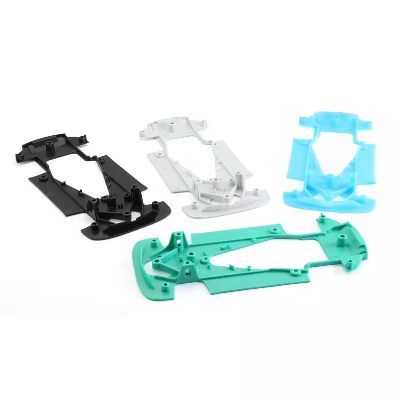 NSR 1604 Mercedes AMG GT3 Soft Blue Chassis for tria anglew/inline/sidewinder setup